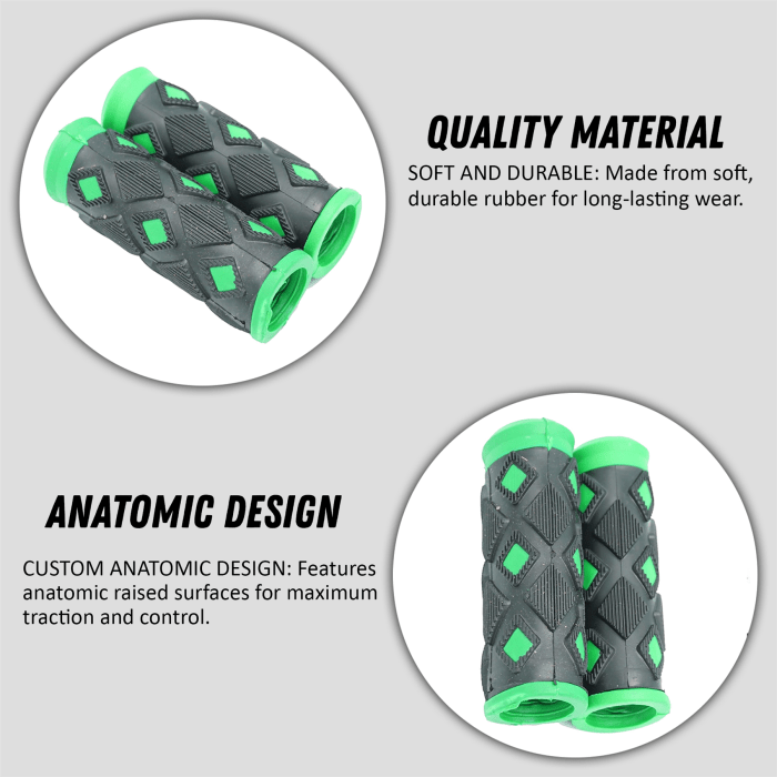 Laxzo Ergonomic Anatomic Handlebar Grips (95mm) - Image 8