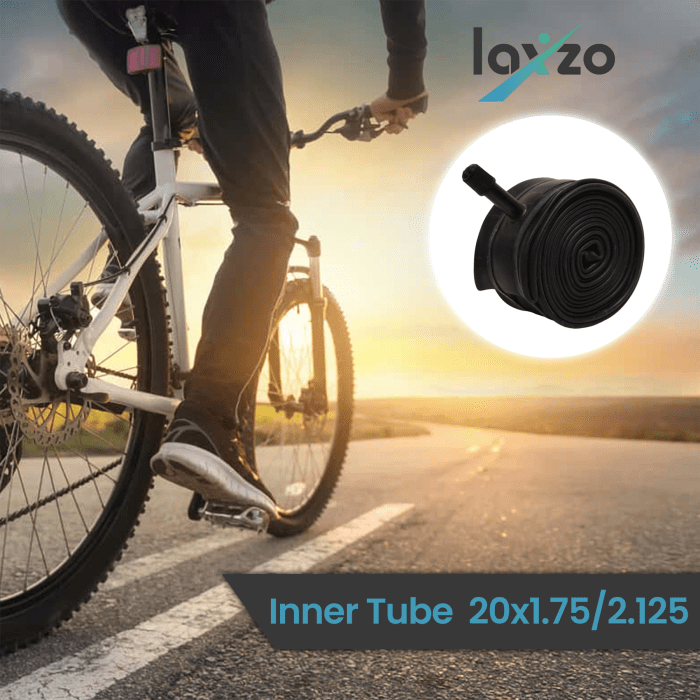Laxzo 20" BMX & Kids' Bike Inner Tube (Schrader Valve) - Image 2