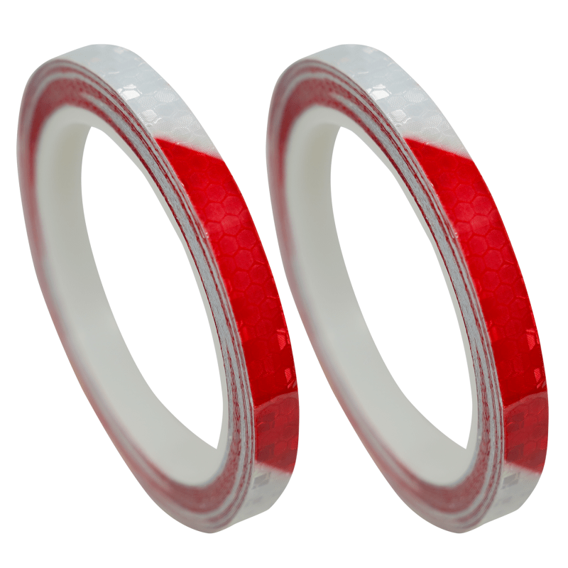 Laxzo High-Visibility Reflective Safety Tape (8m x 1cm)
