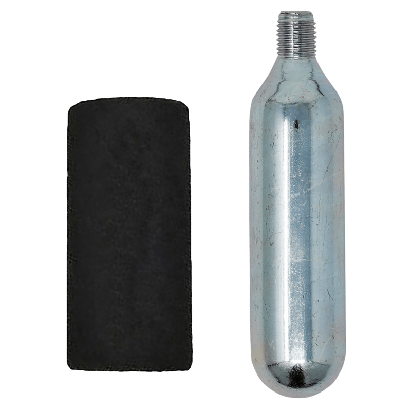 Laxzo 16g Threaded CO2 Cartridges with Insulating Foam Grip