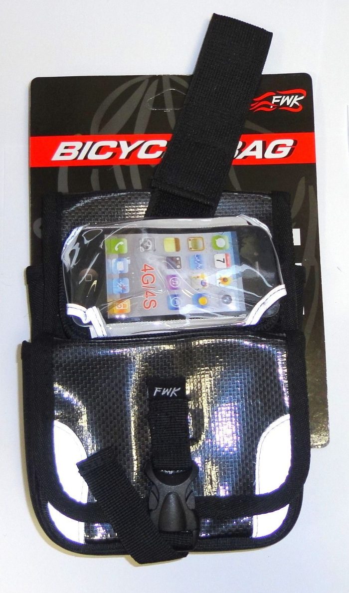 Laxzo Bike Frame Bag with Phone Holder - Image 4