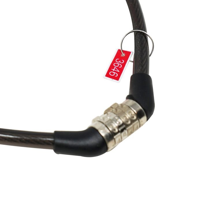 Laxzo 4-Digit Combination Bike Cable Lock (70cm) - Image 5