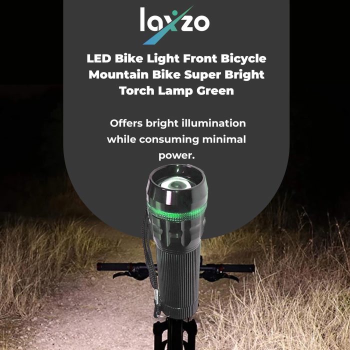 Laxzo Super-Bright LED Bike Headlight & Torch - Image 2