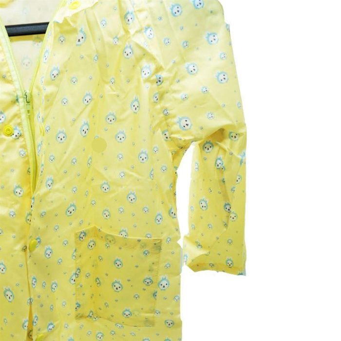 Laxzo Kids' Waterproof Rain Jacket with Clear Hood - Image 7