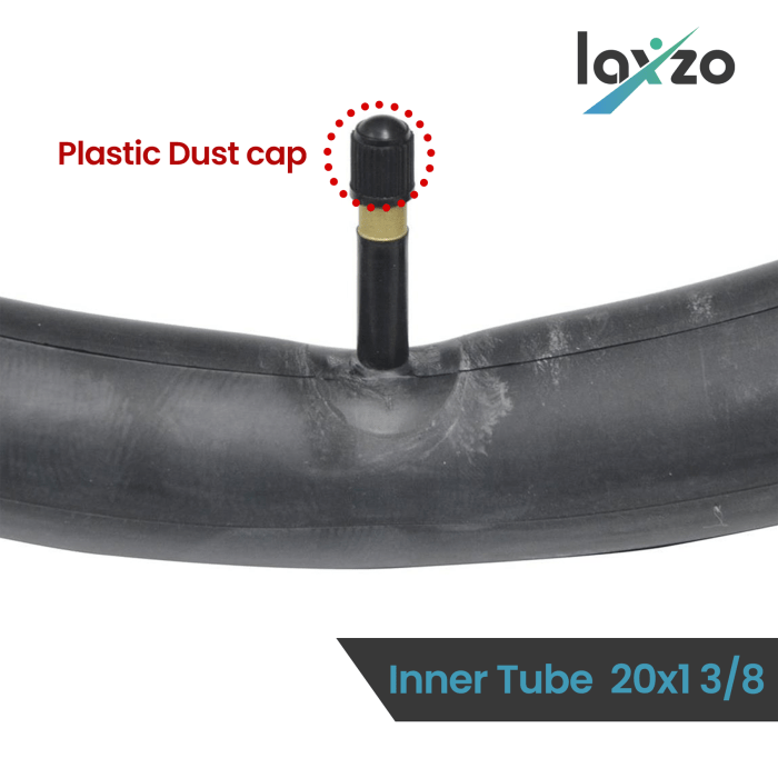 Laxzo 20 x 1 3/8" Bike Inner Tube (Schrader Valve) - Image 4