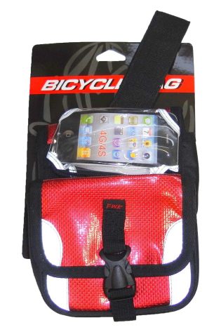Laxzo Bike Frame Bag with Phone Holder