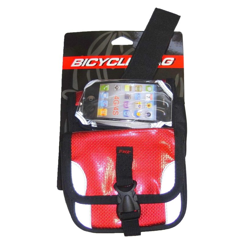 Laxzo Bike Frame Bag with Phone Holder