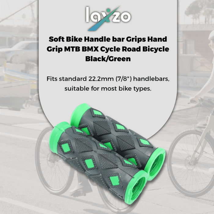Laxzo Ergonomic Anatomic Handlebar Grips (95mm) - Image 7