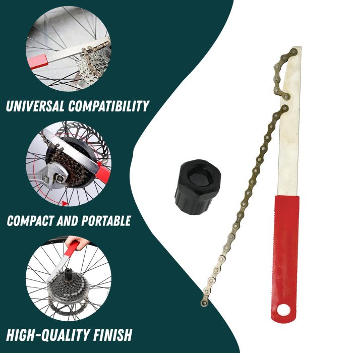 Laxzo Bicycle Chain Whip Cassette Removal Tool - Image 7