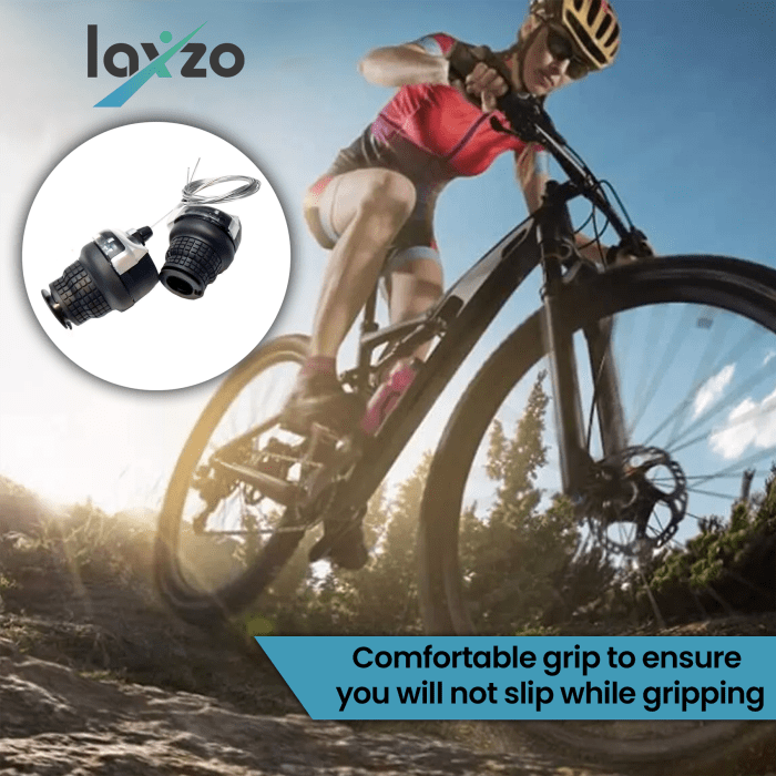 Laxzo 3x7 Speed Twist Grip Gear Shifters (21-Speed Set) - Image 5