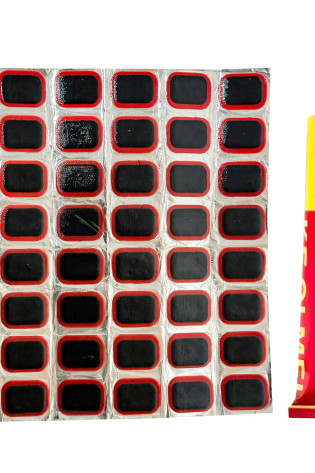 Laxzo 48-Piece Bicycle Puncture Repair Kit