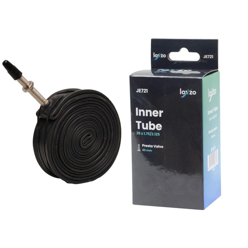 Laxzo 26" MTB Inner Tube (60mm Long Presta Valve)