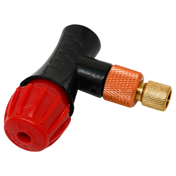 Laxzo CO2 Bike Tyre Inflator Head with Foam Grip - Image 4
