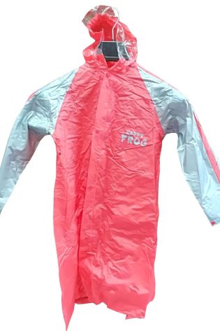 Laxzo Kids' Hooded Packable Raincoat (Ages 6-8)