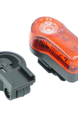 Laxzo High-Visibility LED Bike Taillight (AAA Battery)