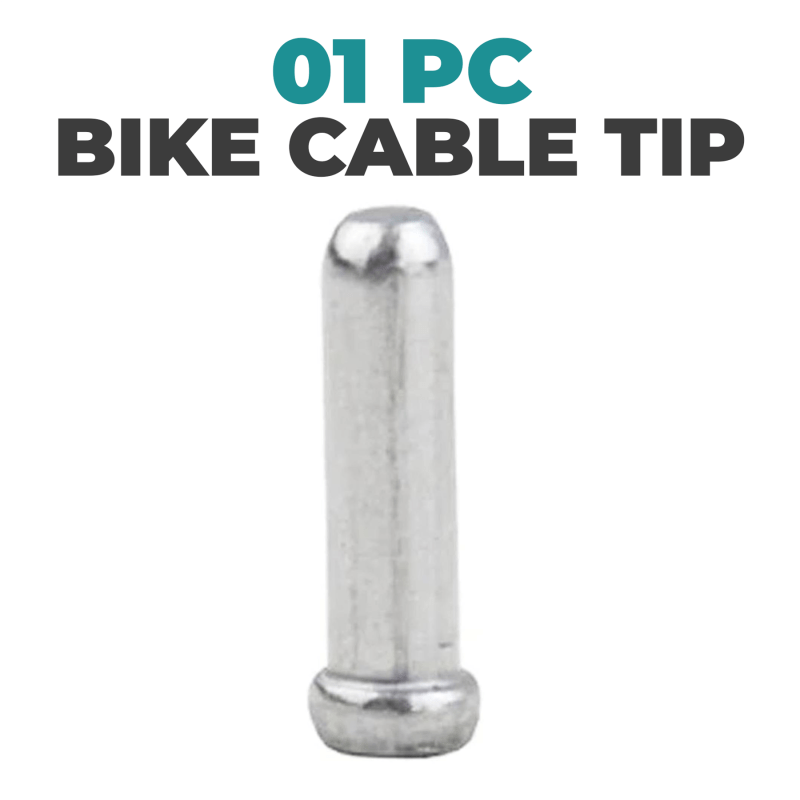 Laxzo Alloy Cable End Caps for Bike Gear & Brake Wires