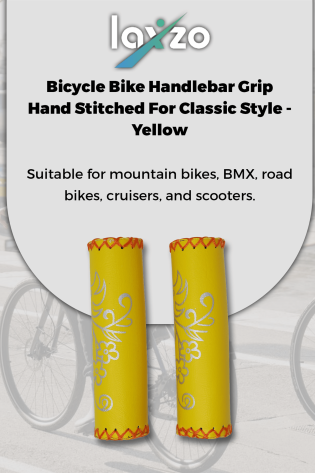 Laxzo Double Lock-On Bicycle Handlebar Grips
