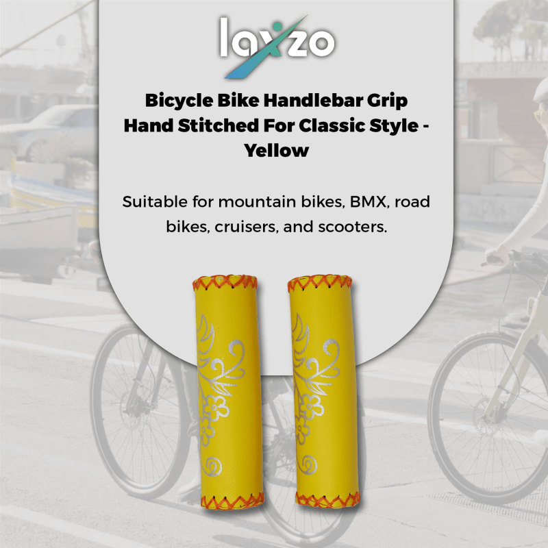 Laxzo Double Lock-On Bicycle Handlebar Grips