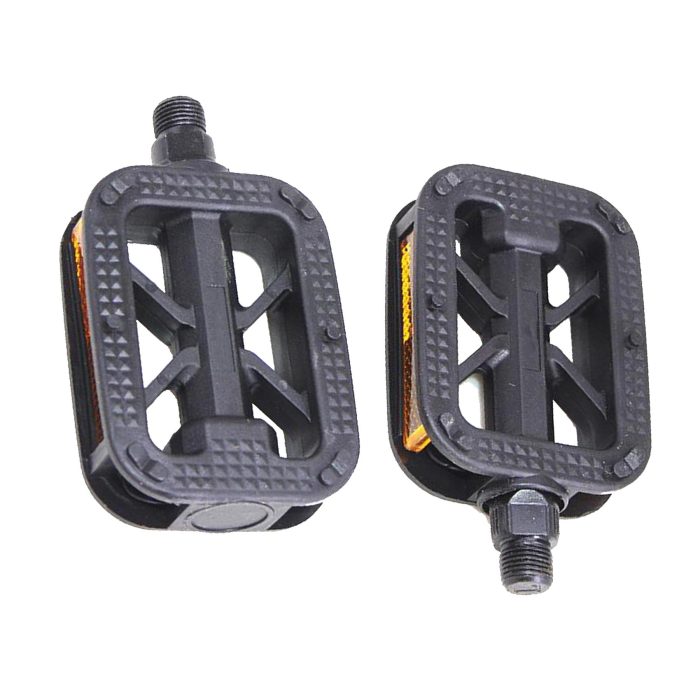 Laxzo 9/16" Platform Bike Pedals with Reflectors - Image 5