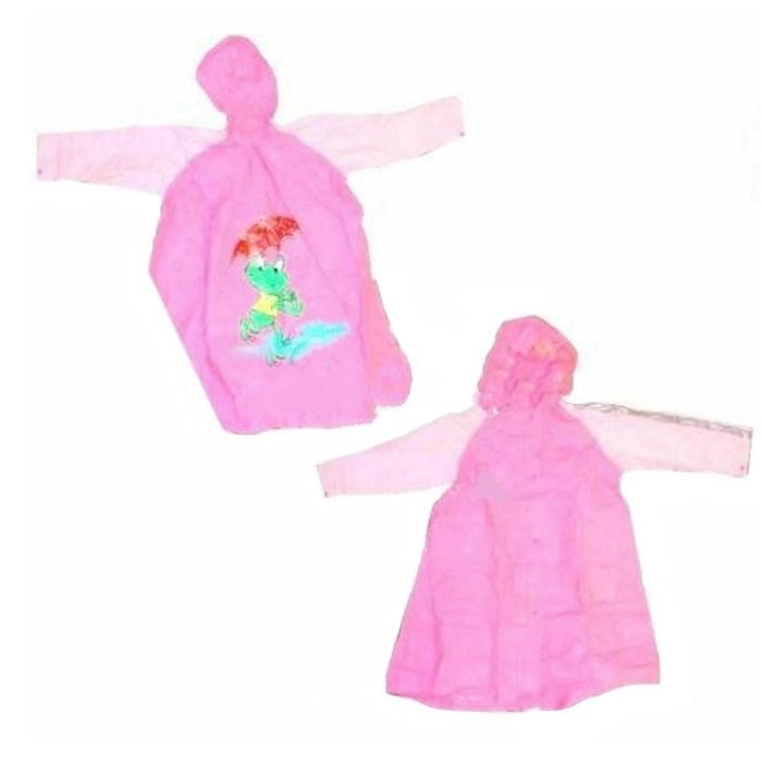 Laxzo Kids' Hooded Packable Raincoat (Ages 6-8) - Image 5