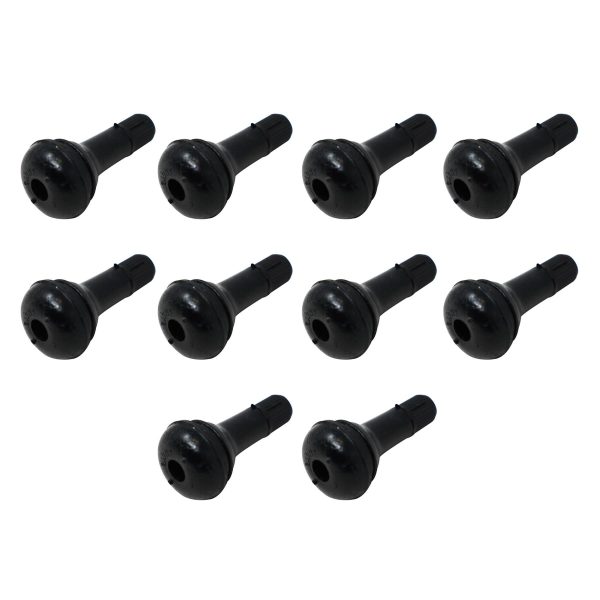 Laxzo TR415 Tubeless Tyre Valves for 15.7mm Rim Holes (10-Pack)