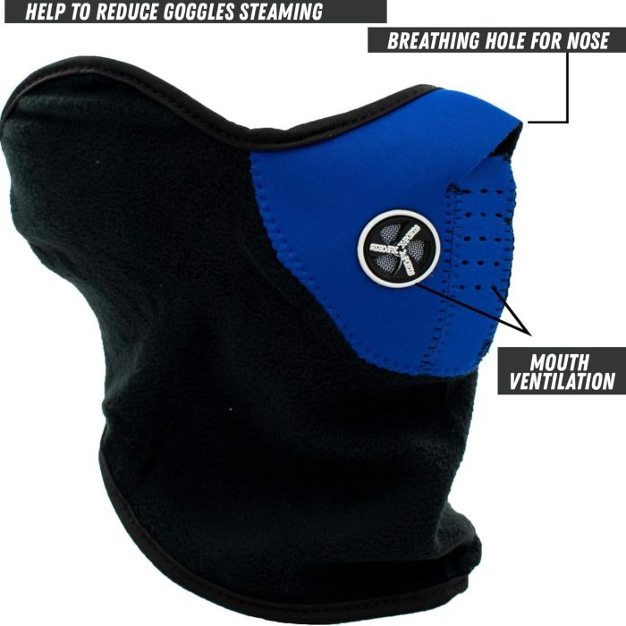 Laxzo Thermal Neoprene Face & Neck Warmer Mask - Image 3