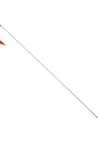 Laxzo Kids' High-Visibility Bicycle Safety Flag (1m Pole)