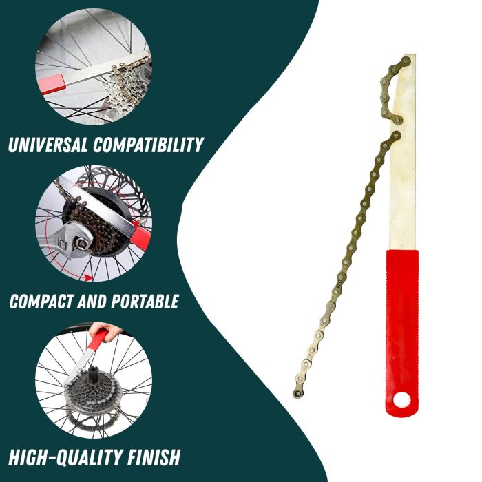 Laxzo Bicycle Chain Whip Cassette Removal Tool - Image 5