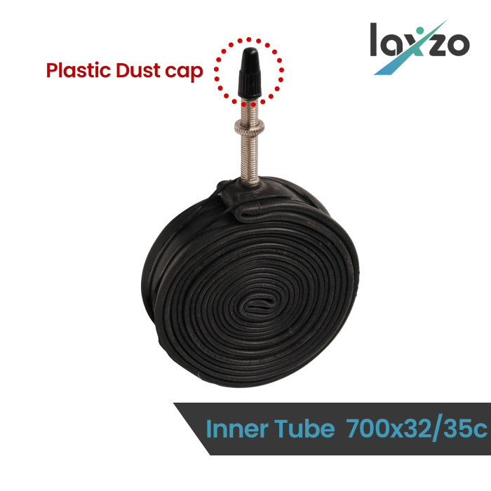 Laxzo 700c Hybrid & Gravel Inner Tube (32-35c, Presta Valve) - Image 3