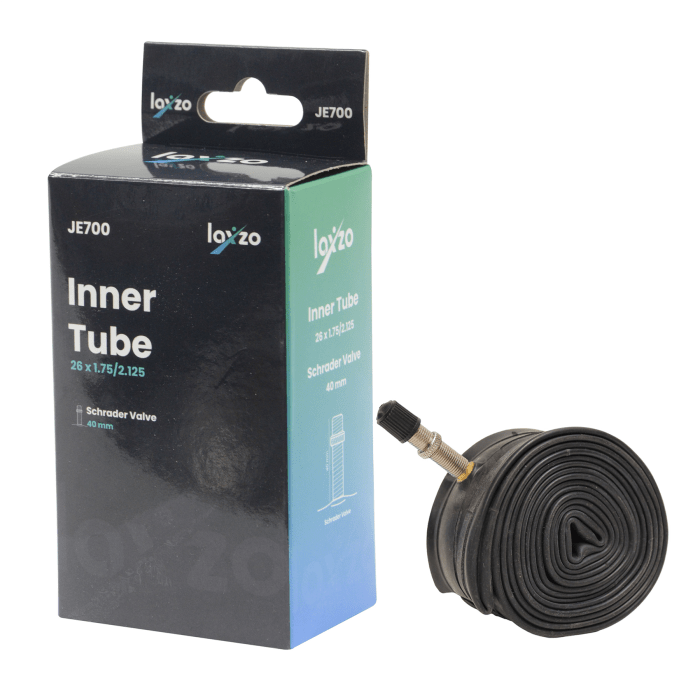 Laxzo 26-Inch Bicycle Inner Tube (Schrader Valve)