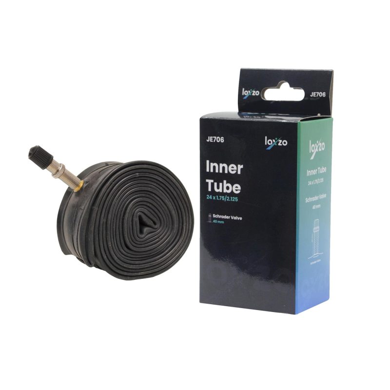 Laxzo 24-Inch Youth & MTB Inner Tube (Schrader Valve)