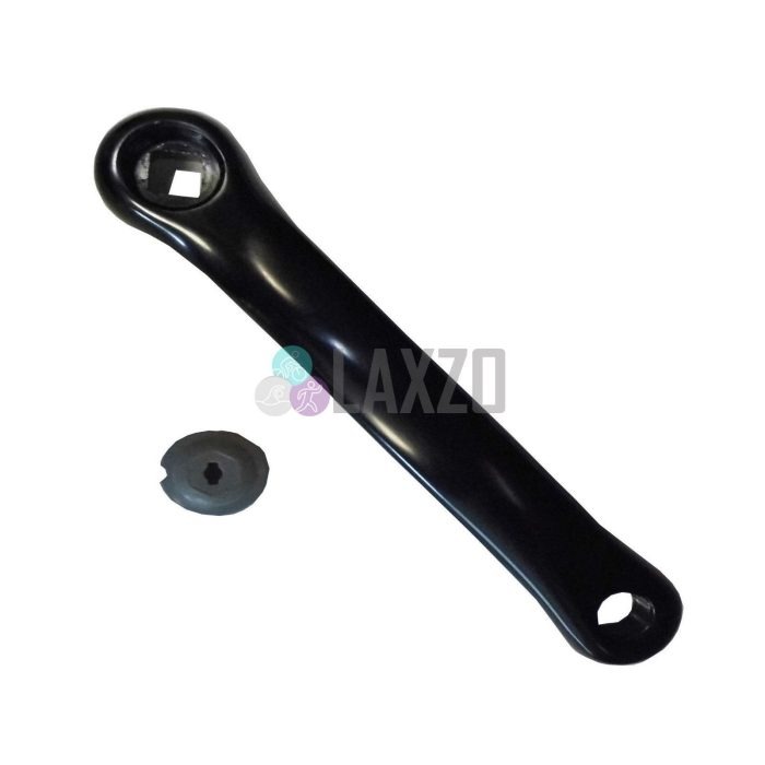 Laxzo Left-Hand Steel Crank Arm for Bicycles (170mm) - Image 4