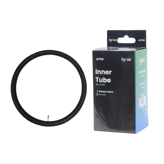 Laxzo 26" Wide MTB Inner Tube Presta Valve (2.1-2.6") - Image 2