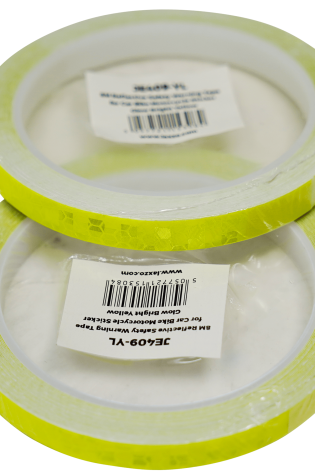 Laxzo High-Visibility Reflective Safety Tape (8m x 1cm)