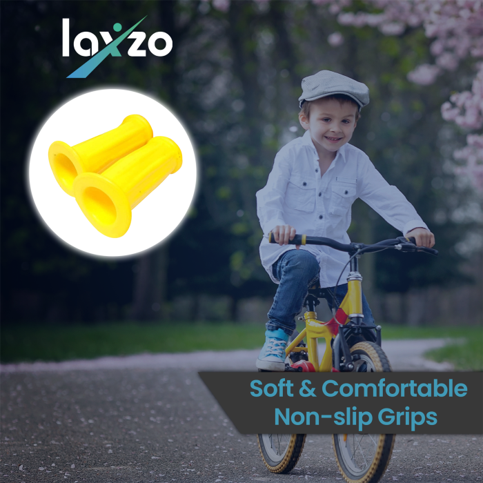 Laxzo Soft Rubber Kids' Bike & Scooter Handlebar Grips - Image 8