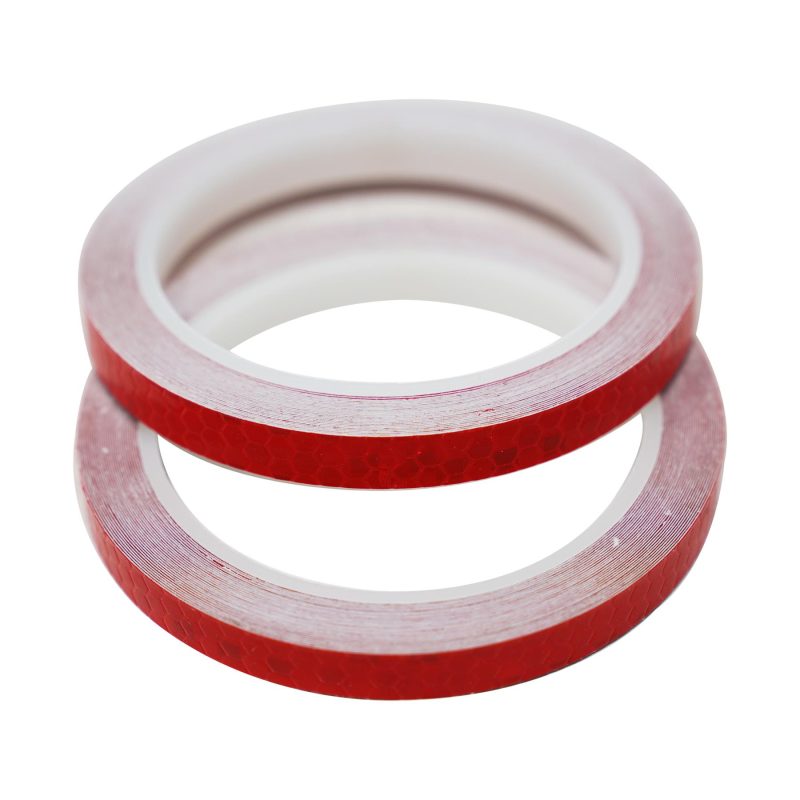 Laxzo High-Visibility Reflective Safety Tape (8m x 1cm)