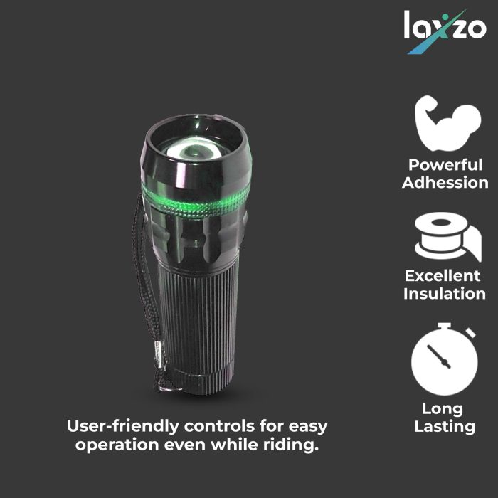 Laxzo Super-Bright LED Bike Headlight & Torch - Image 3