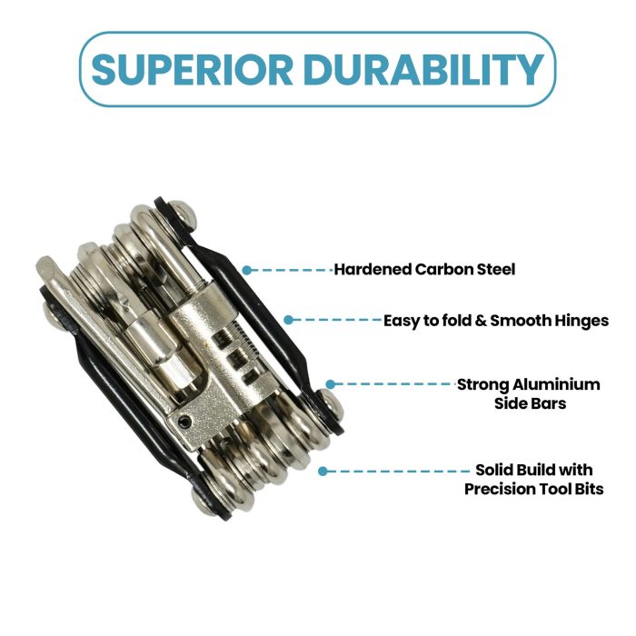 Laxzo 11-in-1 Bicycle Multi-Tool with Chain Breaker - Image 6
