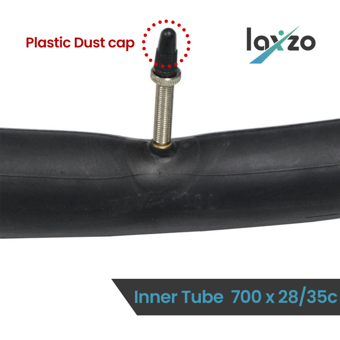 Laxzo 700c Hybrid & Gravel Bike Inner Tube (Presta Valve) - Image 5