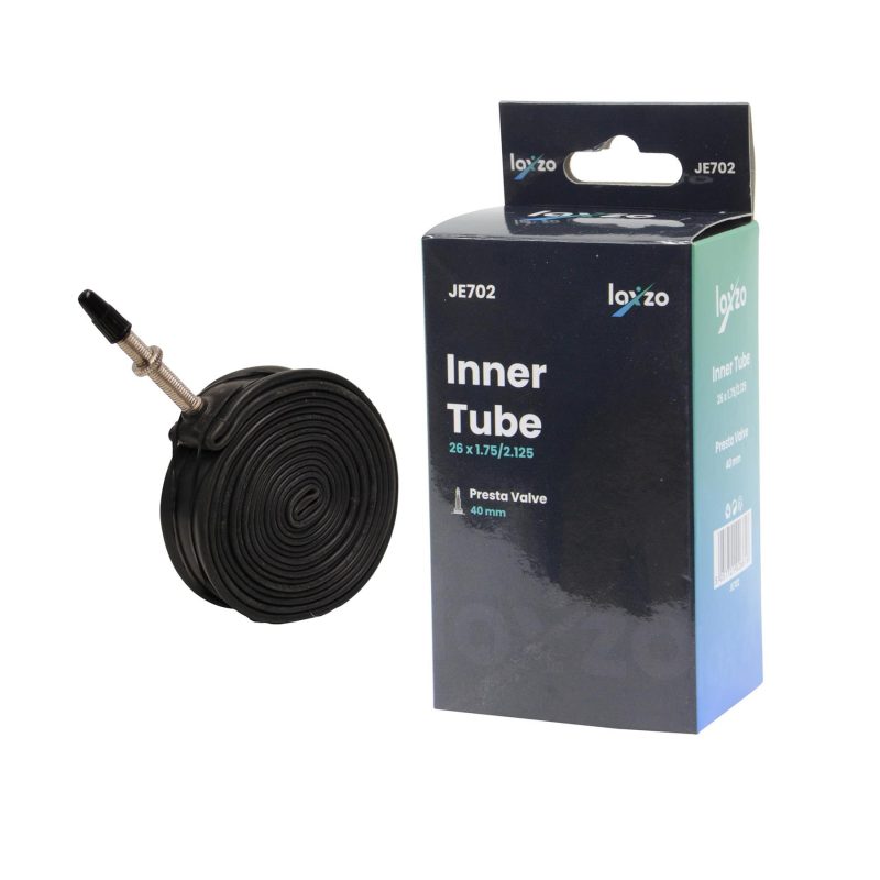 Laxzo 26-Inch MTB & Hybrid Inner Tube Presta Valve (40mm)