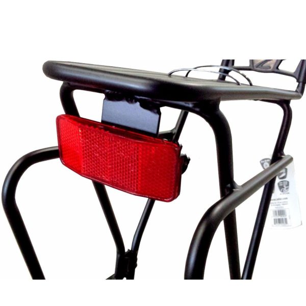 Bicycle Bike Cycle Rear Tail Light Red Safety For Luggage Carrier Rack Tool