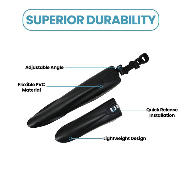 Big Cycling MTB Mudguard Mud Guard Mountain Bike Bicycle Fender Front Rear Tyre