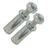 Pair of Standard 40mm 3/8 Cotter Pins Silver for Bicycle Bike Chainwheel Crank"