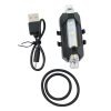 USB Rechargeable Bike Light Warning Light Waterproof Safety Cycling White Light
