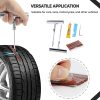 Car Van Motorcycle Tubeless Tyre Emergency Puncture Tire Repair Strips Tool Kit