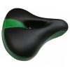 WIDE BIG BUM BICYCLE GEL CRUISER EXTRA COMFORT SPORTY SOFT PAD SADDLE SEAT BLACK/GREEN