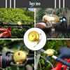 Classic Retro Large Loud Round Bicycle Bell Cycle Ding Dong Metal Bell Golden