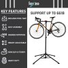 Adjustable Bike Repair Stand Folding Mechanic Maintenance Bike Workstand Rack