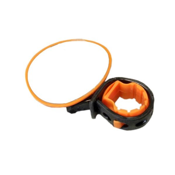 Spy Universal Mount Mirror Road Bicycle Bike Cycle Fork Frame Handlebar Fit [Orange]