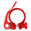 MTB Mountain Road Bike Light Alloy Seat Post Clamp 31.8mm Frame Bolt Fix Red